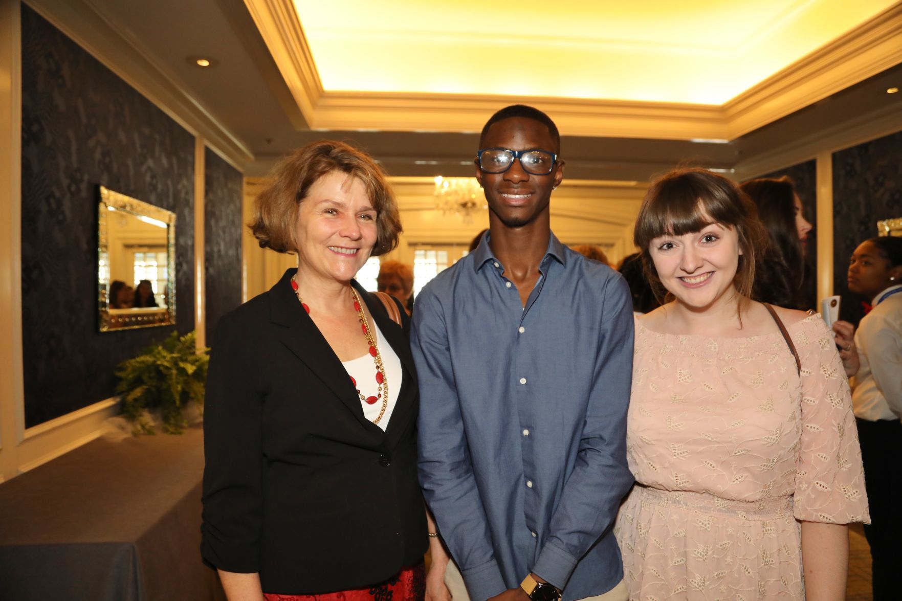 Kathy Evans, Cornell Dabney, Grace Evans